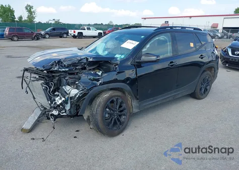 2021 GMC Terrain Awd Slt from USA, damaged, VIN 3GKALVEV4ML300585